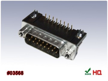 Wtyk D-Sub 15 pin (DB15)
