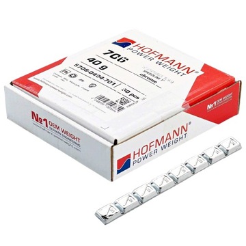 Ciężarki klejone do kół motocyklowych CHROM 706