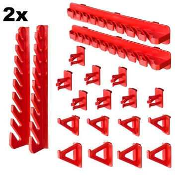 Доска для мастерской 115x78 см | 33 кюветы | стена