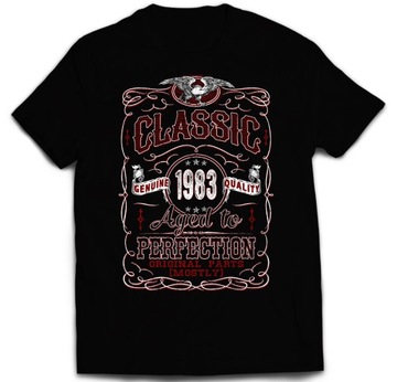 KOSZULKA CLASSIC 1983 PREZENT NA URODZINY XXL