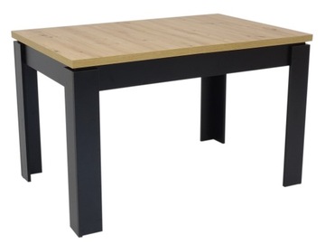 DUŻY solidny rozkładany stół 120/160 blat ARTISAN do salonu kuchni JADALNI