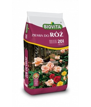 BIOVITA Ziemia podłoże do róż 20l