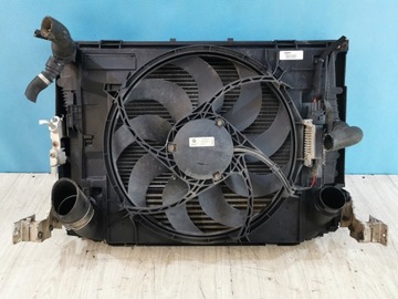 BMW 1 F20 F21 2011/2019 CHLADIČE VENTILÁTOR KOMPLET 1.6 BENZÍN