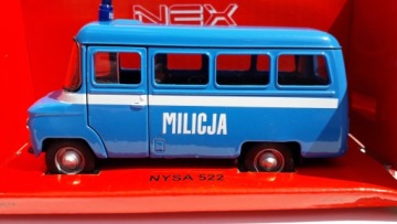 NYSA 522 Militia Металлическая модель WELLY 1:34