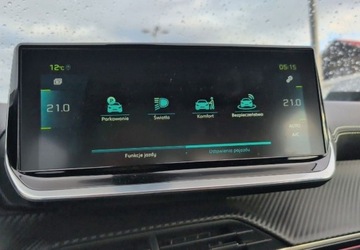 Peugeot 2008 II e-SUV Elektryczny 50kWh 136KM 2021 Peugeot 2008 e-2008 GT Sal PL Full Najbogatszy Pewny Gwarancja bat lat FV23, zdjęcie 18