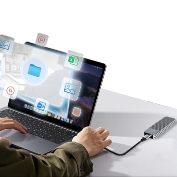 Корпус/адаптер для SSD Fanxiang MD87 M.2 NVMe PCIe 2-в-1 USB 3.2 Type C 10 Гбит/с