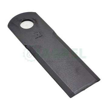 Nóż obrotowy rozdrabniacz słomy sieczkarnia 166x50x3.5mm otwór 20 zastosowa