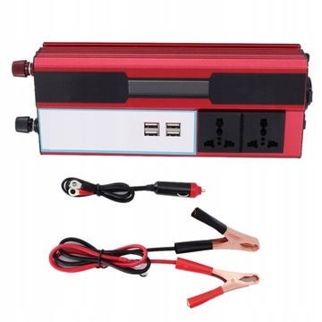 PRZETWORNICA NAPIĘCIA SAMOCHODOWA 12V 220V 4000W