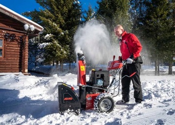 Снегоочиститель AL-KO PETROL GAUGE 70см 375cc Эл. НАЧИНАТЬ