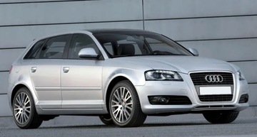 AUDI A3 8P FACELIFT MŘÍŽKA MASKA ČERNÁ