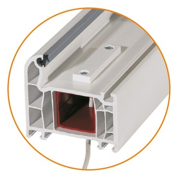 MC 746P-5 KONTAKTRON CZUJKA CZUJNIK MAGNETYCZNY BIAŁY NC NO OKNA ALARMTECH