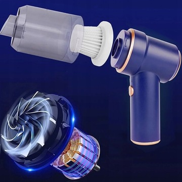 БЕСПРОВОДНОЙ РУЧНОЙ ПЫЛЕСОС ДЛЯ АВТОМОБИЛЯ 120ВТ