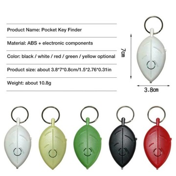 Свисток Key Finder Мини-мигающий шипящий звук