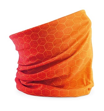 CHUSTA KOMIN BANDANA DAMSKA MĘSKA ODDYCHAJĄCA LEKKA GEOMETRYCZNY WZÓR