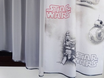 ШТОРА MG KPL VEIL + ШТОРА ЗВЕЗДНЫХ ВОЙН SW06 сшита