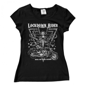 ФУТБОЛКА ЖЕНСКАЯ LOCKDOWN RIDER ХЛОПОК размер M