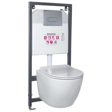 Zestaw Podtynkowy WC Delos/Pacific CHR