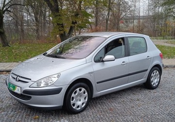 Peugeot 307 I Hatchback 1.6 16V 109KM 2002 Peugeot 307 5 Drzwi 1,6 Benzyna Klima Oplac..., zdjęcie 35