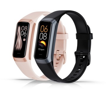 SMARTBAND ZEGAREK DAMSKI AMOLED PULS SPORT FIT