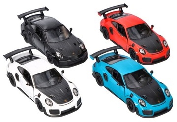 Игрушечная машинка Goki Porsche 911 GT2 RS Металл для мальчика Модель автомобиля