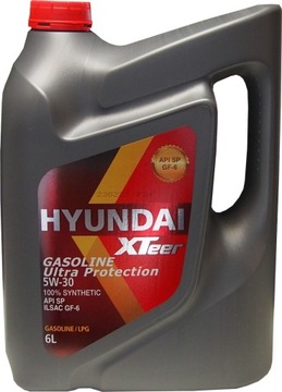 HYUNDAI 5W30 Gasoline Ultra Protection olej OE 6L