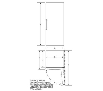 Bosch GSV24VWEV 182L морозильный ящик, белый