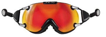 GOGLE NARCIARSKIE FX-70 C BLACK ORANGE M CASCO