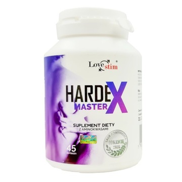 HARDEX MASTER POWAŻNE SKŁADNIKI AMINOKWASY DLA MĘŻCZYZN MĘSKIE SPRAWY