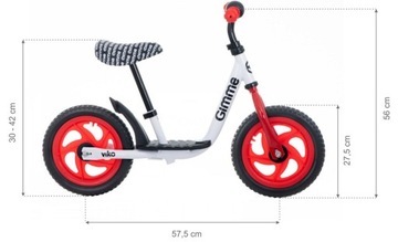 Беговел Viko Gimme с подставкой, 3-6 лет