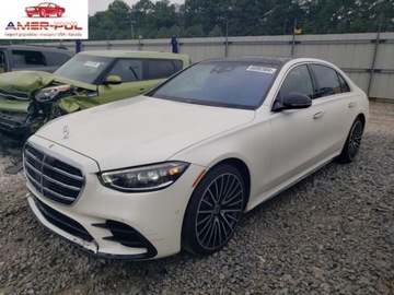 Mercedes Klasa S W223/V223 2022 Mercedes-Benz Klasa S 500 4Matic 2022 3.0l 3.0 Benzyna 429KM