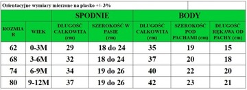 Комплект БОДИ С ДЛИННЫМ РУКАВОМ+МЕШОКИЕ БРЮКИ+ШАПКА 68