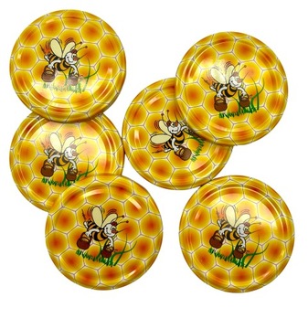 16 X SŁOIKI 720 ML NA MIÓD DŻEM SAŁATKI Z ZAKRĘTKĄ