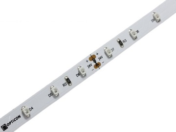 TAŚMA LED 24V DC Niebieska 4,8W/m 300 SMD 3528 IP20 8mm OPTICON