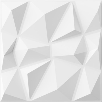 Białe Kasetony Skała Panele 3D DIAMENT 2m2