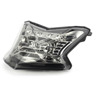 Мотоциклетные светодиодные задние фонари с прозрачными линзами подходят для Kawasaki