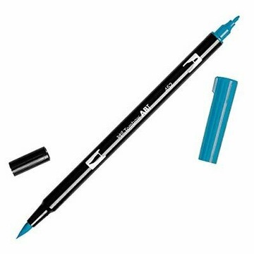 Flamaster dwustronny Tombow Brush process blue 452