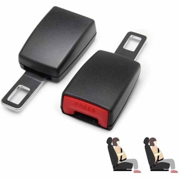 KLAMRA DO PRZEDŁUŻACZ PASA BEZPIECZEŃSTWA ADAPTER 2 SZT