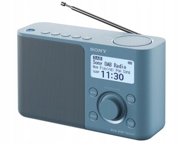 Radio Tranzystorowe Miniradio Sony XDR-S61D niebieski