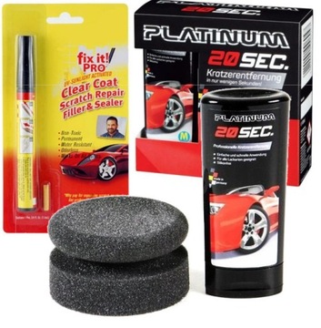 Zestaw do usuwania rys Platinum 20 Sec. + Fix It Pro