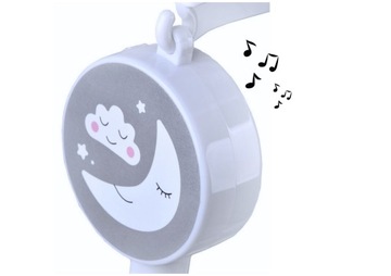 Заводная мобильная музыкальная шкатулка для детской кроватки