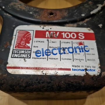 TECUMSEH MV 100 S КРЫШКА КОРПУС КРЫШКА КОРПУС