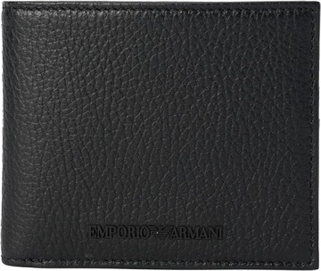 EMPORIO ARMANI skórzany męski portfel Nowy w pudełku BUSINESS wallet