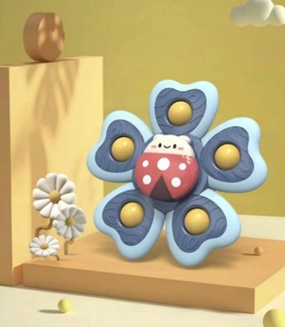 ИГРУШКИ ДЛЯ ДЕТЕЙ НА ПРИСОСКЕ СПИННЕРЫ x4