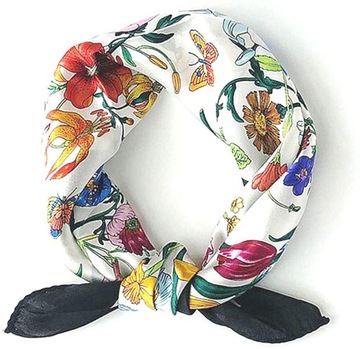 Jedwab Apaszki 100% Damska Bandana Chusta Prezent