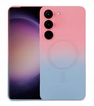 Etui Ombre Mag Safe do Samsung Galaxy S22 - Różowy