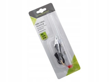 ТЕСТЕР НАПРЯЖЕНИЯ ПЛАСТИКОВАЯ ПРОБКА 6В 12В 24В