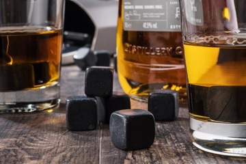 WHISKY Охлаждающие камни для виски 9 шт в футляре