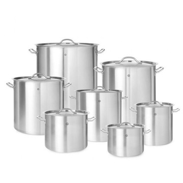 Garnek Budget Line z pokrywką 50 l śr. 400 x 400 h