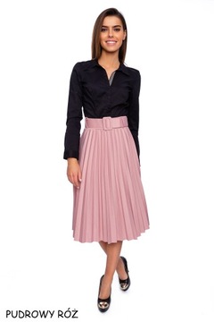 802__ПЛИССИРОВАННАЯ ЮБКА, РЕМЕНЬ-РЕЗИНКА