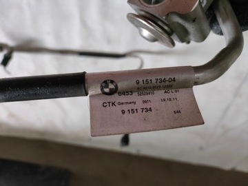 BMW E90 PRZEWÓD RURKA KLIMATYZACJI 9151734